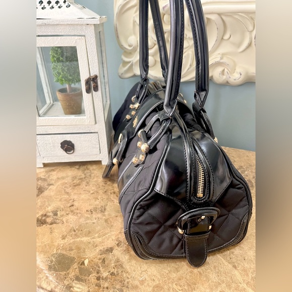 Burberry Quilted Nylon Manor Satchel Bag - Picture 5 of 11